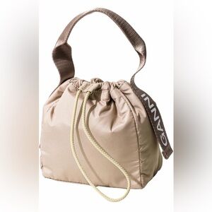 Ganni Stylish Tan Handbag